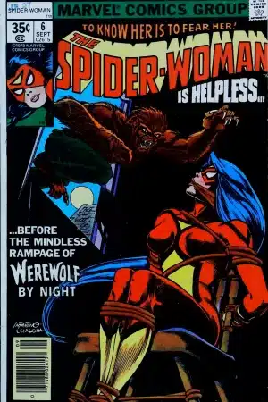 Couverture de SPIDER-WOMAN (1978) #6 - par Carmine Infantino - lecubeacomics.com