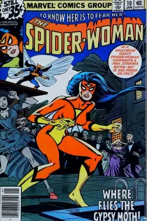 Couverture de SPIDER-WOMAN (1978) #10 - par Carmine Infantino - lecubeacomics.com