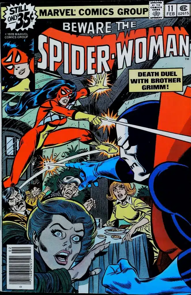 Spider-Woman #11, vue de l'exemplaire