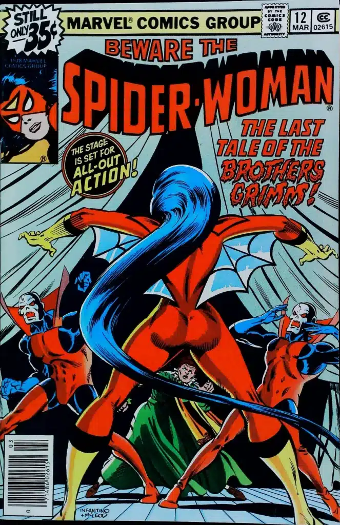 Spider-Woman #12, vue de l'exemplaire