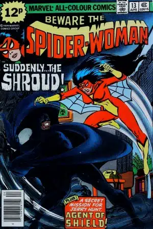 Couverture de SPIDER-WOMAN (1978) #13 - par Dave Cockrum - lecubeacomics.com