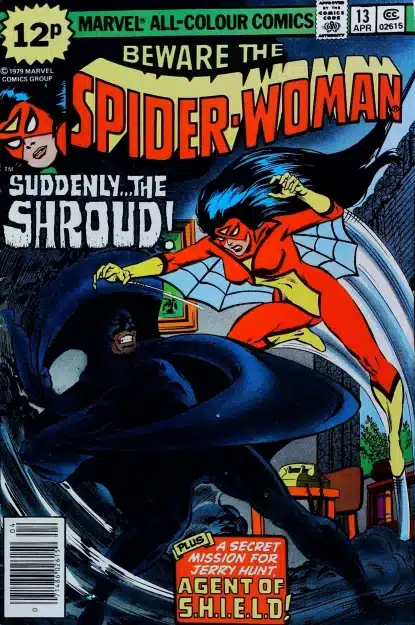 Couverture de SPIDER-WOMAN (1978) #13 - par Dave Cockrum - lecubeacomics.com