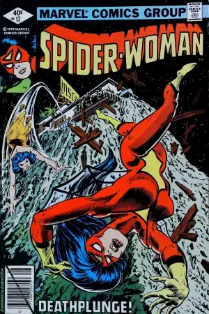 Couverture de SPIDER-WOMAN (1978) #17 - par Bob Budiansky - lecubeacomics.com