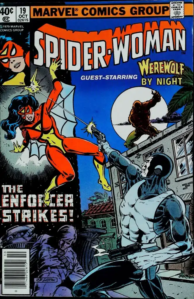 Spider-Woman #19, vue de l'exemplaire
