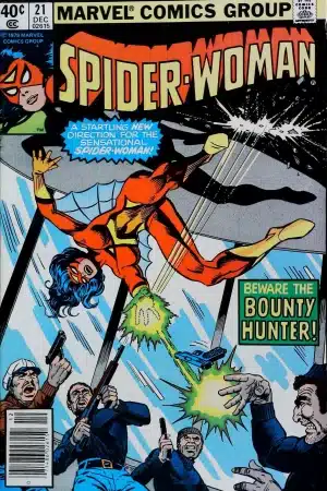Couverture de SPIDER-WOMAN (1978) #21 - par Marie Severin - lecubeacomics.com