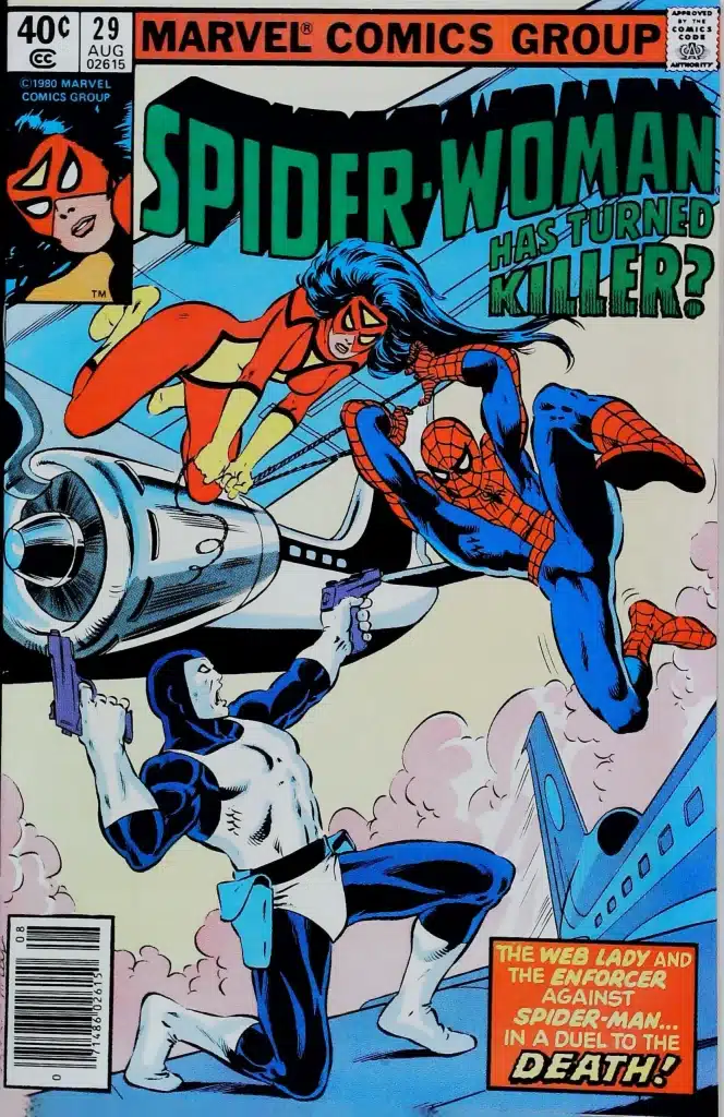 Spider-Woman #29, vue de l'exemplaire