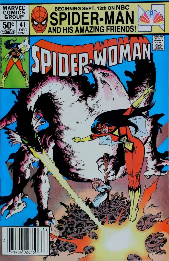 Spider-Woman #41, vue de l'exemplaire
