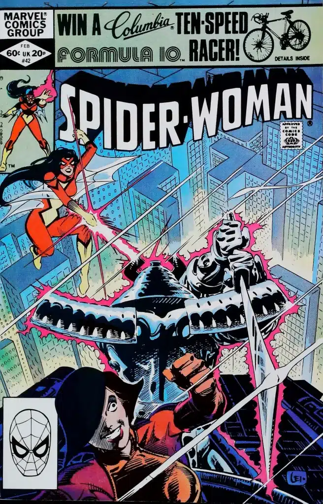 Spider-Woman #42, vue de l'exemplaire