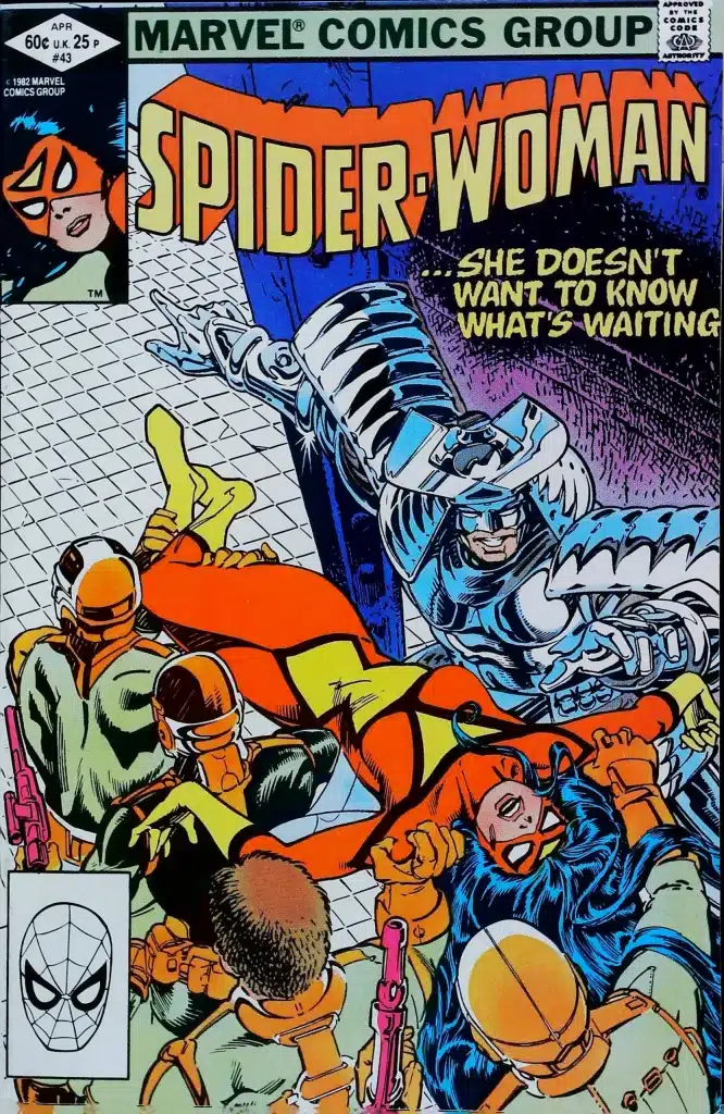 Spider-Woman #43, vue de l'exemplaire