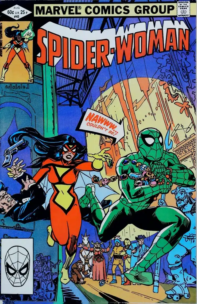 Spider-Woman #45, vue de l'exemplaire