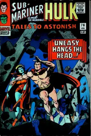 Couverture de TALES TO ASTONISH (1959) #76 - par Gene Colan - lecubeacomics.com