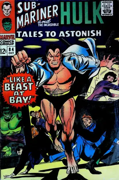Couverture de TALES TO ASTONISH (1959) #84 - par Gene Colan - lecubeacomics.com