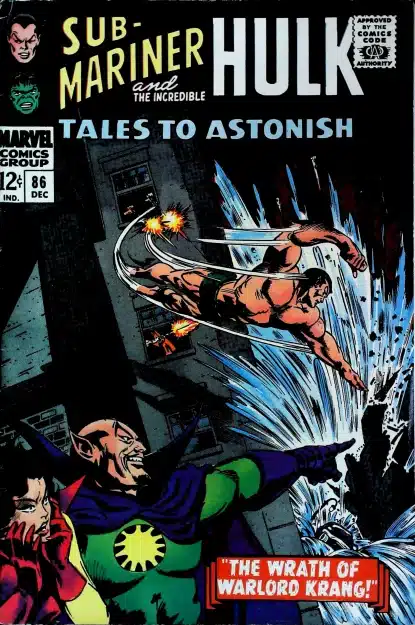 Couverture de TALES TO ASTONISH (1959) #86 - par Gene Colan - lecubeacomics.com