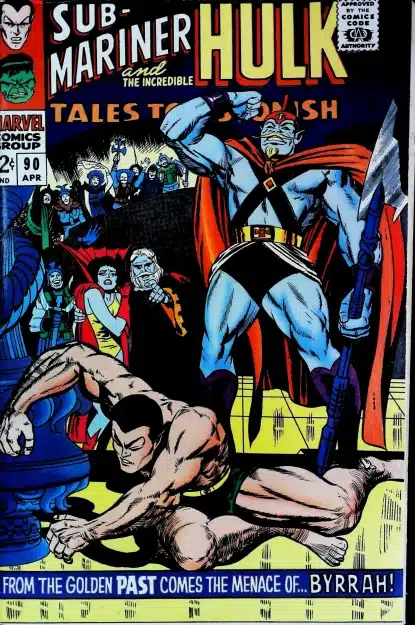 Couverture de TALES TO ASTONISH (1959) #90 - par Jack Kirby - lecubeacomics.com