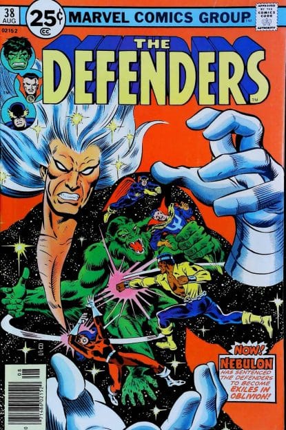 Couverture de DEFENDERS (1972) #38 - par Rich Buckler - lecubeacomics.com