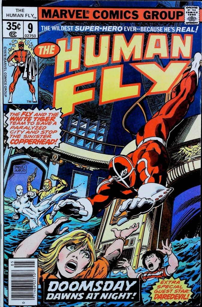 Human Fly #9, vue de l'exemplaire