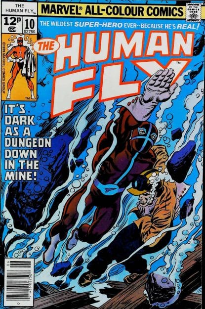 Couverture de HUMAN FLY (1977) #10 - par Dave Cockrum - lecubeacomics.com