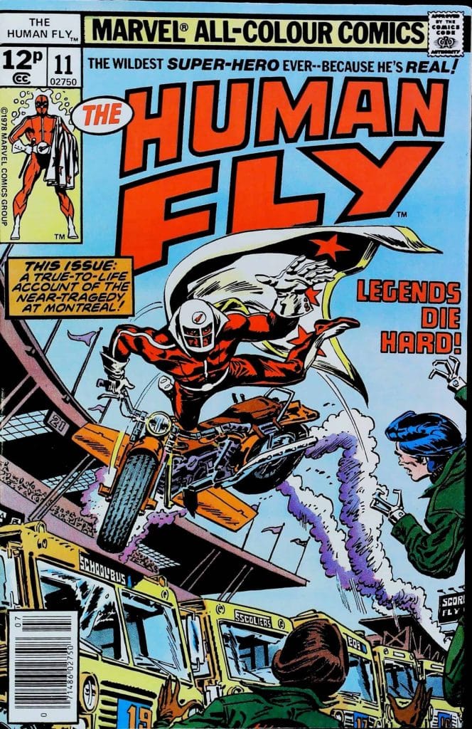 Human Fly #11, vue de l'exemplaire