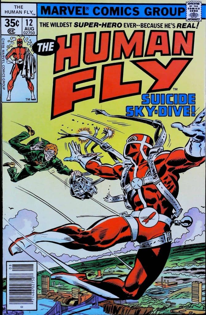 Human Fly #12, vue de l'exemplaire