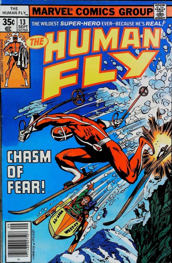 Human Fly #13, vue de l'exemplaire