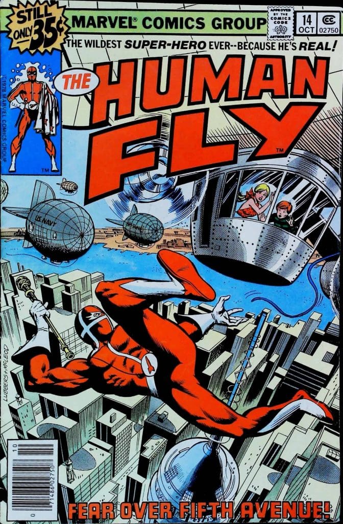 Human Fly #14, vue de l'exemplaire