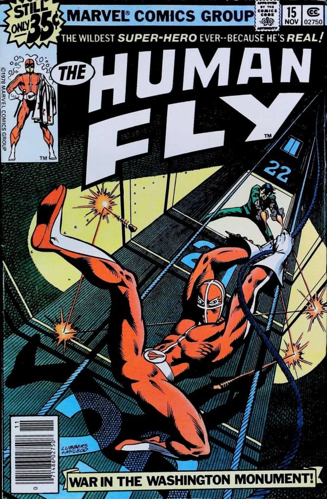 Human Fly #15, vue de l'exemplaire