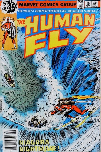 Couverture de HUMAN FLY (1977) #16 - par Bob Lubbers - lecubeacomics.com