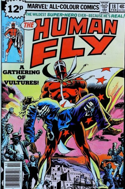 Couverture de HUMAN FLY (1977) #18 - par Lee Elias - lecubeacomics.com