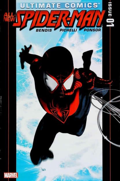 Couverture de ULTIMATE COMICS SPIDER-MAN (2011) #1 - par Kaare Andrews - lecubeacomics.com