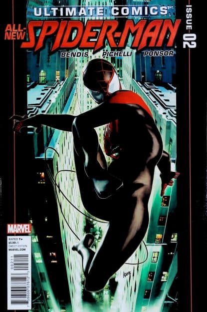 Couverture de ULTIMATE COMICS SPIDER-MAN (2011) #2 - par Kaare Andrews - lecubeacomics.com