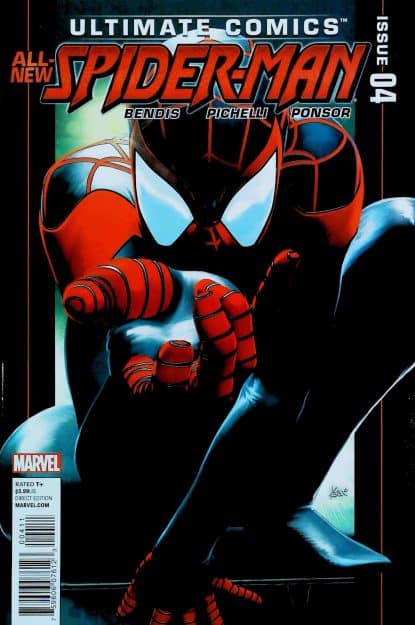 Couverture de ULTIMATE COMICS SPIDER-MAN (2011) #4 - par Kaare Andrews - lecubeacomics.com