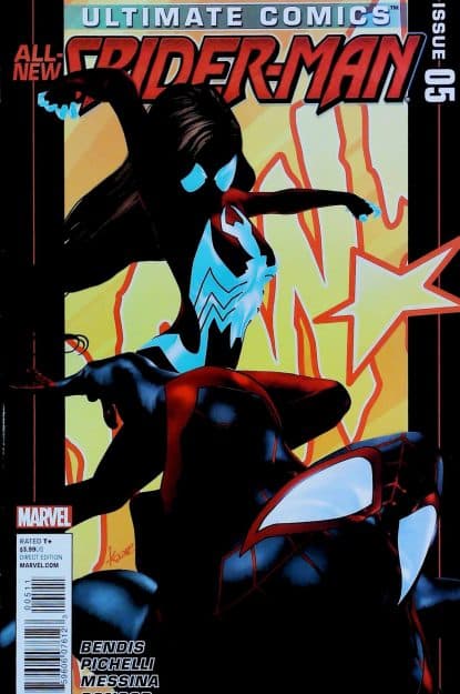 Couverture de ULTIMATE COMICS SPIDER-MAN (2011) #5 - par Kaare Andrews - lecubeacomics.com