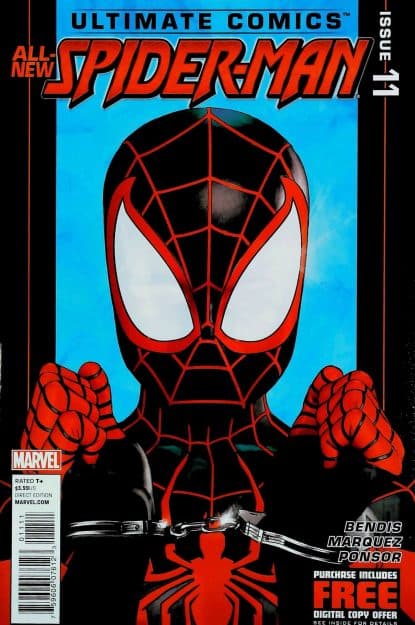 Couverture de ULTIMATE COMICS SPIDER-MAN (2011) #11 - par Kaare Andrews - lecubeacomics.com