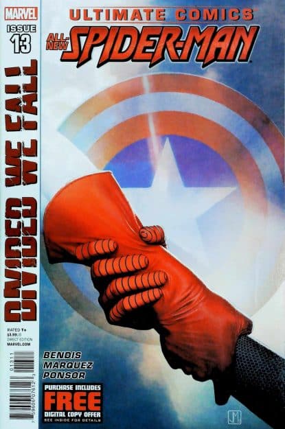 Couverture de ULTIMATE COMICS SPIDER-MAN (2011) #13 - par Jorge Molina - lecubeacomics.com