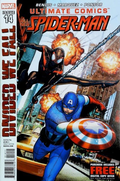 Couverture de ULTIMATE COMICS SPIDER-MAN (2011) #14 - par Jorge Molina - lecubeacomics.com