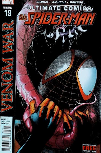 Couverture de ULTIMATE COMICS SPIDER-MAN (2011) #19 - par Sara Pichelli - lecubeacomics.com