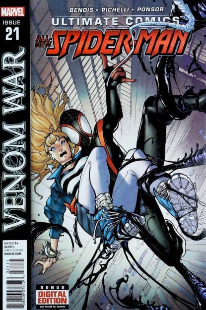 Couverture de ULTIMATE COMICS SPIDER-MAN (2011) #21 - par Sara Pichelli - lecubeacomics.com