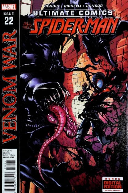 Couverture de ULTIMATE COMICS SPIDER-MAN (2011) #22 - par Sara Pichelli - lecubeacomics.com