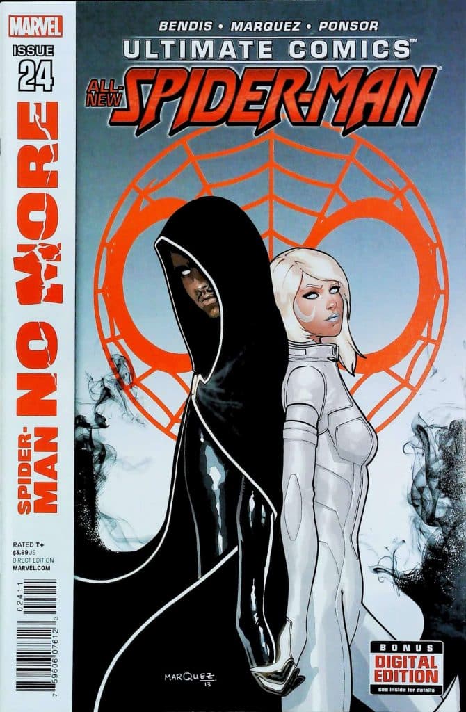 Ultimate Comics Spider-Man #24, vue de l'exemplaire