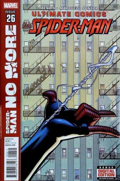 Couverture de ULTIMATE COMICS SPIDER-MAN (2011) #26 - par David Marquez - lecubeacomics.com
