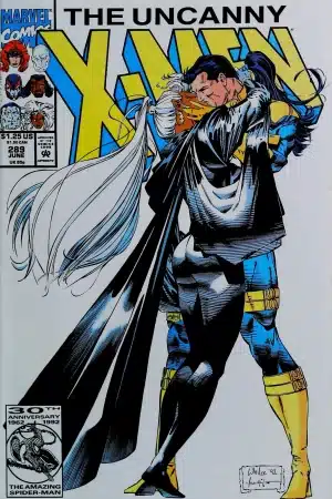 Couverture de UNCANNY X-MEN (1963) #289 - par Whilce Portacio - lecubeacomics.com