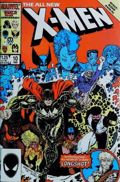 Couverture de UNCANNY X-MEN (1963) ANNUAL #10 - par Art Adams - lecubeacomics.com