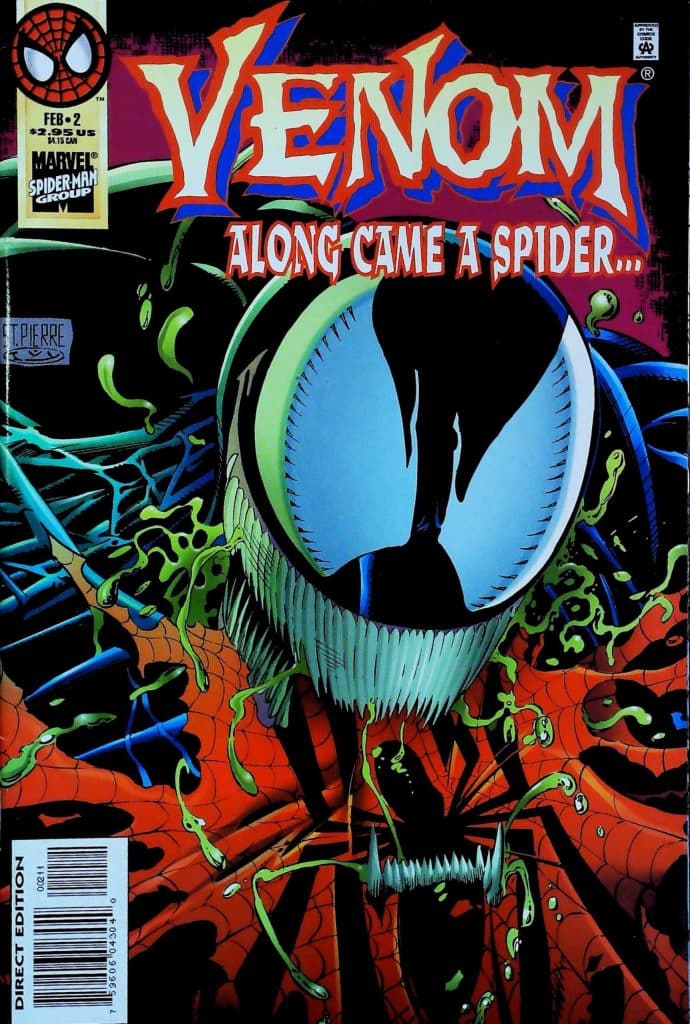 Venom : Along Came A Spider #2, vue de l'exemplaire