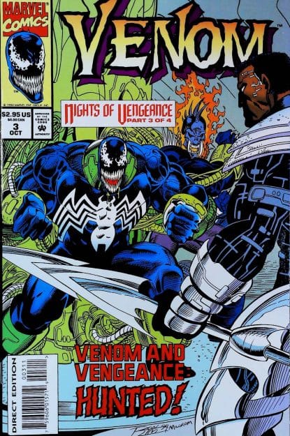 Couverture de VENOM : NIGHTS OF VENGEANCE #3 - par Ron Lim - lecubeacomics.com