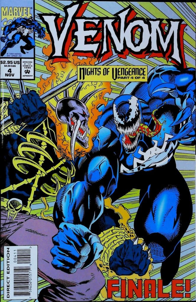 Venom : Nights Of Vengeance #4, vue de l'exemplaire