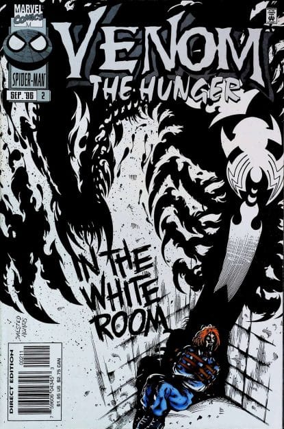 Couverture de VENOM : THE HUNGER #2 - par Ted Halsted - lecubeacomics.com