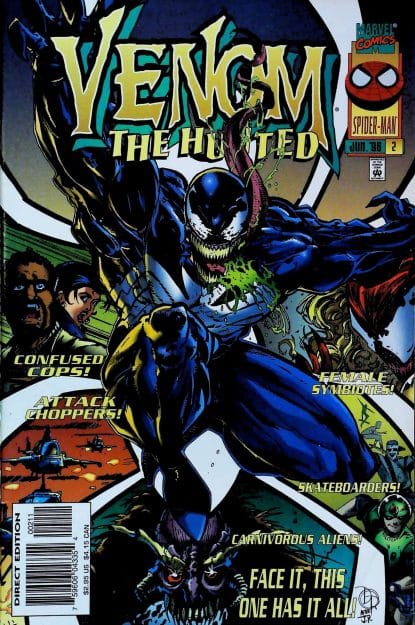 Couverture de VENOM : THE HUNTED #2 - par Duncan Rouleau - lecubeacomics.com