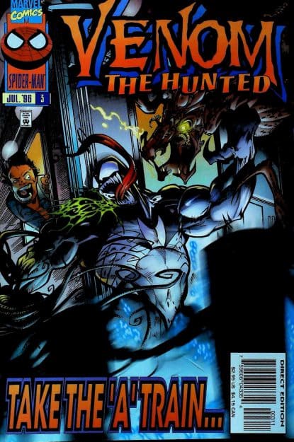 Couverture de VENOM : THE HUNTED #3 - par Duncan Rouleau - lecubeacomics.com