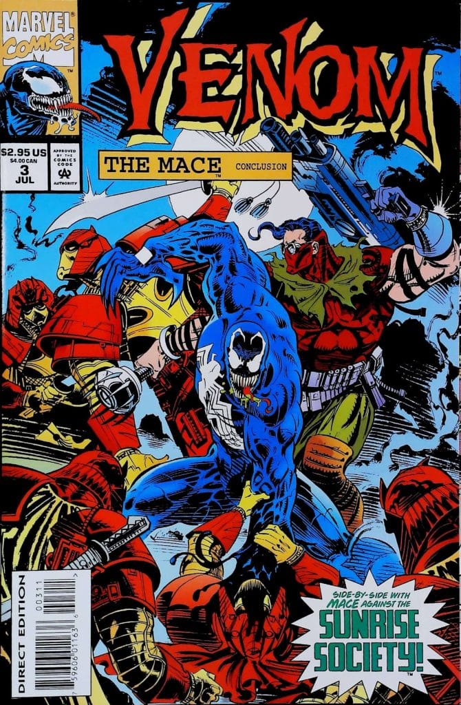 Venom : The Mace #3, vue de l'exemplaire