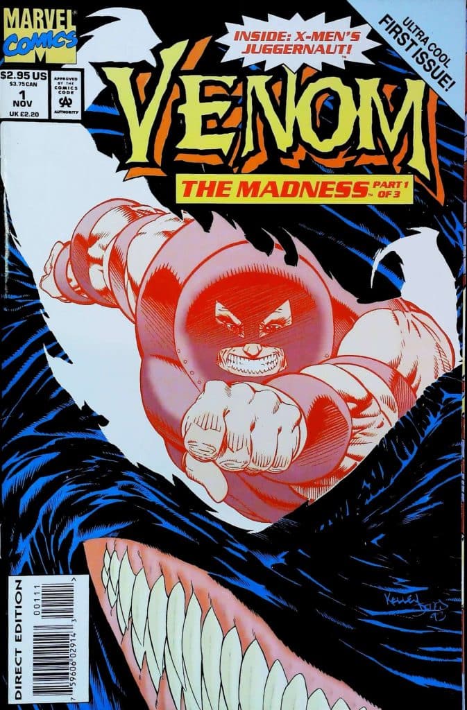 Venom : The Madness #1, vue de l'exemplaire